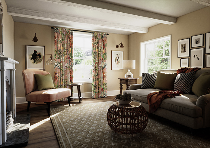 Barbados, Coral Sands - Made to Measure Curtain - Image 7